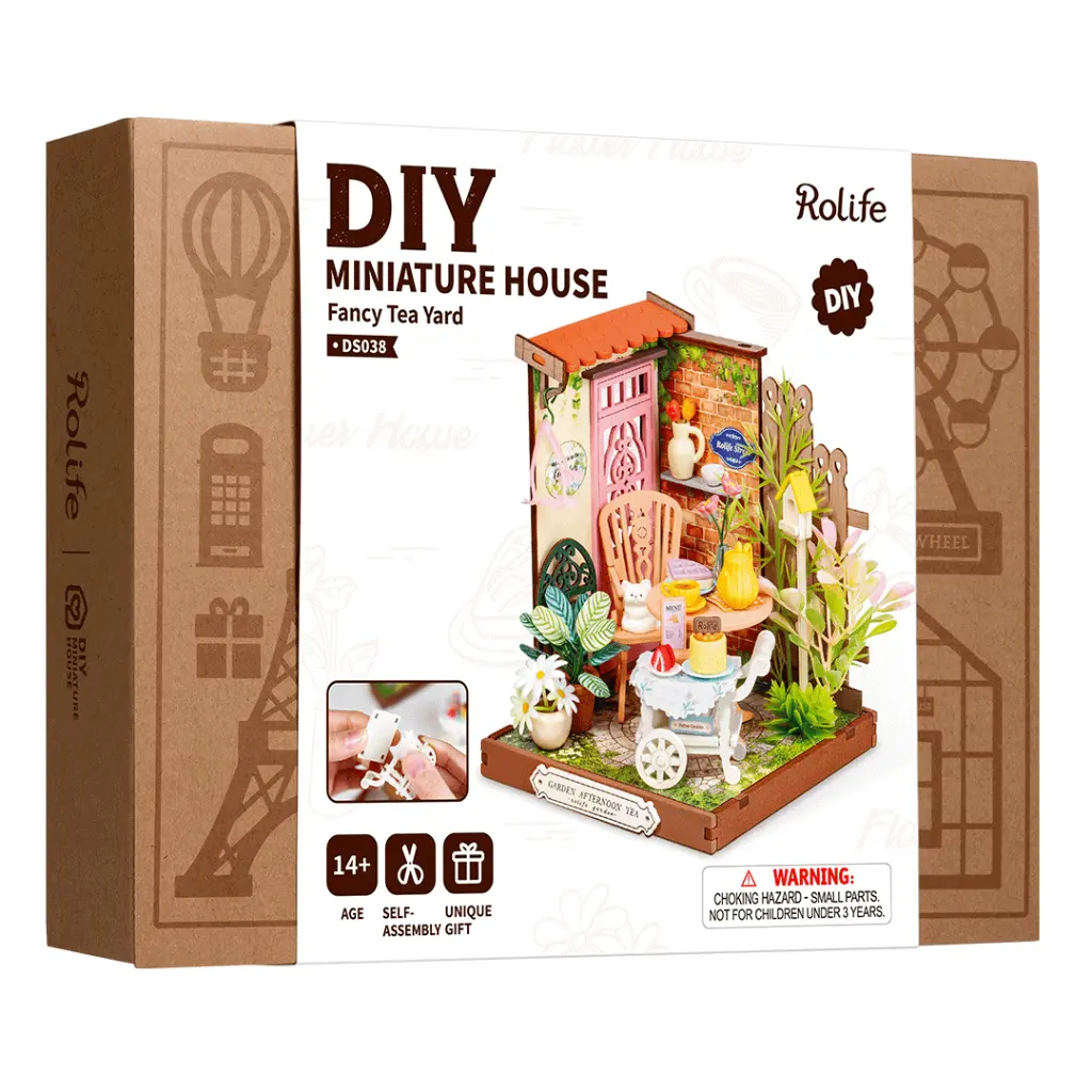 Kit -Fancy Tea Yard - Rolife Robotime