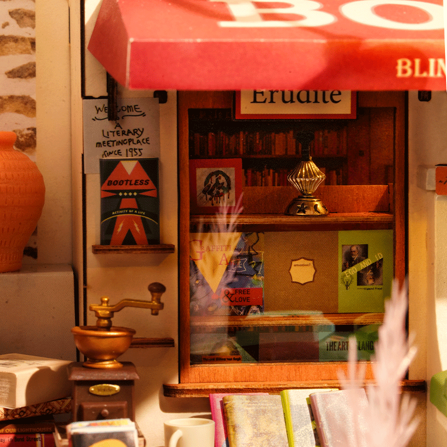Kit -Corner Bookstore - Rolife Robotime