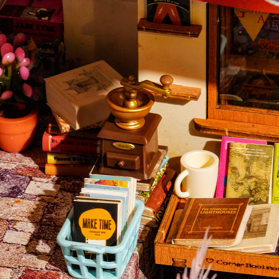 Kit -Corner Bookstore - Rolife Robotime