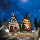 Kit -Twinkling Christmas House-  Rolife Robotime