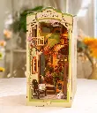 Kit Diorama Nook Book Librería -Floral Corner- Rolife Robotime