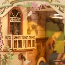 Kit Diorama Nook Book Librería -Floral Corner- Rolife Robotime