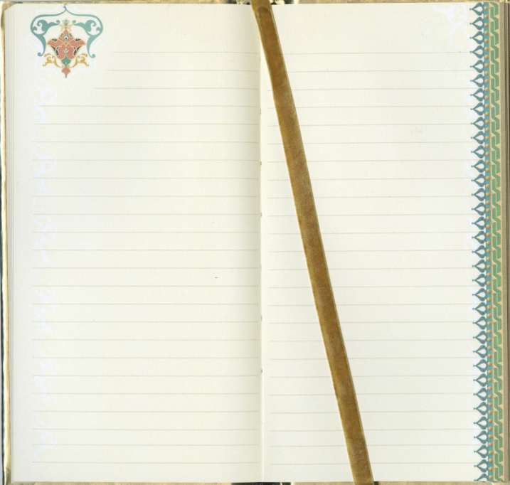 Cuaderno Viaje 9,5 x 18,2 cm. 144 páginas -Las Mil y Una Noches 4- Boncahier 