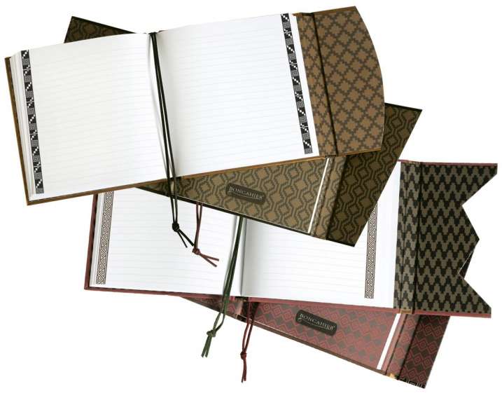 Cuaderno Viaje 17,4 x 17,2 cm. 144 páginas -Precolombina 2- Boncahier 