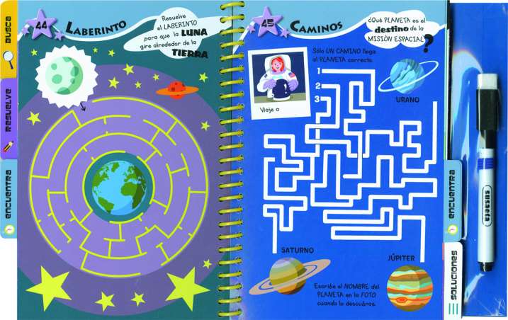 50 Juegos del Espacio - Susaeta Ediciones