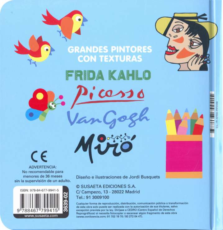 Picasso para Niños... Susaeta Ediciones