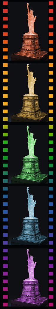 Puzzle 3D Especiale Torre de la Libertad -Night Edition- Ravensburger