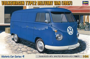 Coche 1/24 -Volkswagen Type 2 Delivery Van "1967"- Hasegawa
