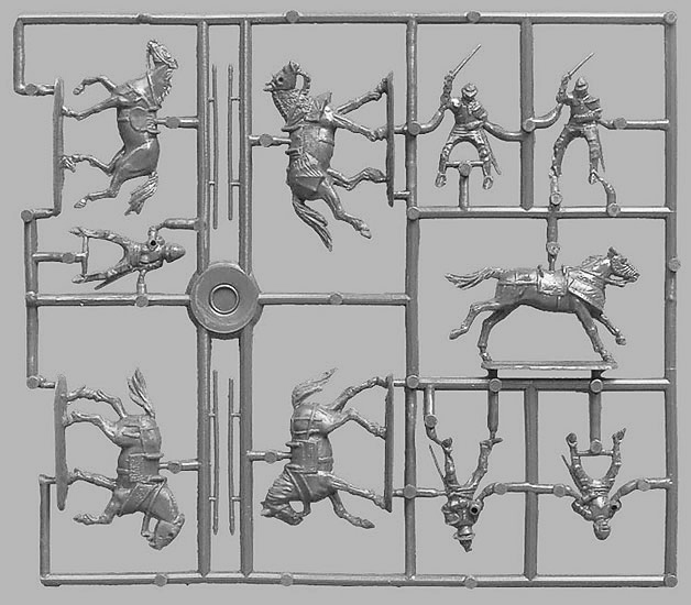 Figuras 1/72 Caballeros Montados Burgundian (Siglo XV) MiniArt (copia)