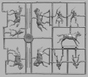 Figuras 1/72 Caballeros Montados Burgundian (Siglo XV) MiniArt (copia)