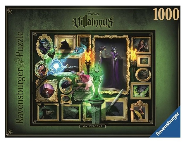 Puzzle 1000 piezas -Villainous: Maléfica- Ravensburger