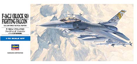 Avión 1/72 -F‐16CJ (BLOCK 50) Fighting Falcon- Hasegawa (copia)