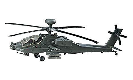 Helicóptero 1:72 -AH‐64 Apache Longbow- Hasegawa