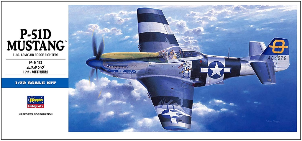 Avión 1/72 -P‐51D Mustang- Hasegawa