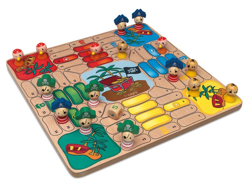 Juego Infantil Parchís Piratas Cayro