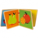 Libro Madera para Bebé Frutas Hape