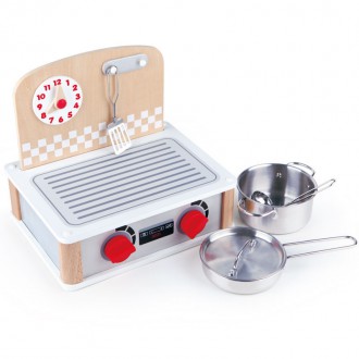 Set Cocina y Grill Madera Hape