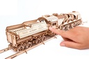 Modelo Locomotora Vapor V-Express Ugears