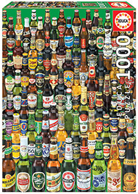 Puzzle 1000 pzas. -Cervezas- Educa