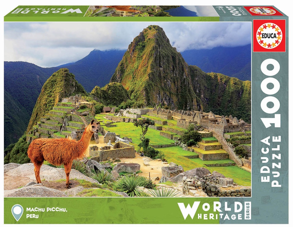 Puzzle 1000 piezas -Machu Picchu, Perú- Educa