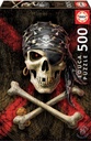 Puzzle 500 piezas -Calavera Pirata- Educa