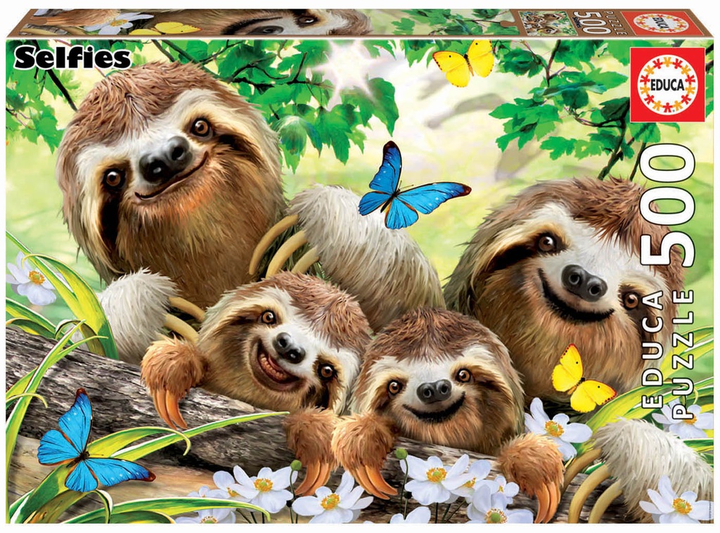 Puzzle 500 piezas -Selfie bajo el Agua- Educa (copia)