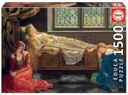 Puzzle 1500 piezas -Bella Durmiente, John Collier- Educa