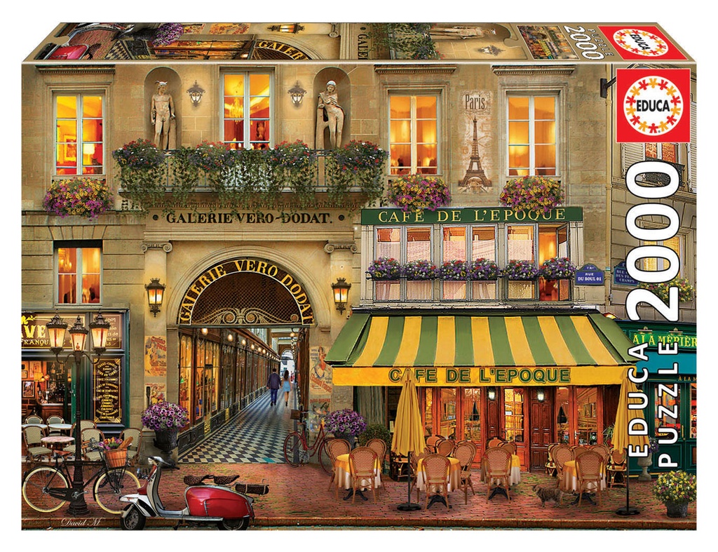 Puzzle 2000 piezas -Galerie Paris- Educa