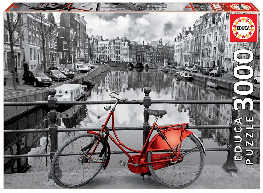 Puzzle 3000 piezas -Amsterdam- Educa