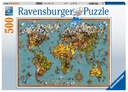 Puzzle 500 piezas -Mundo de Mariposas- Ravensburger