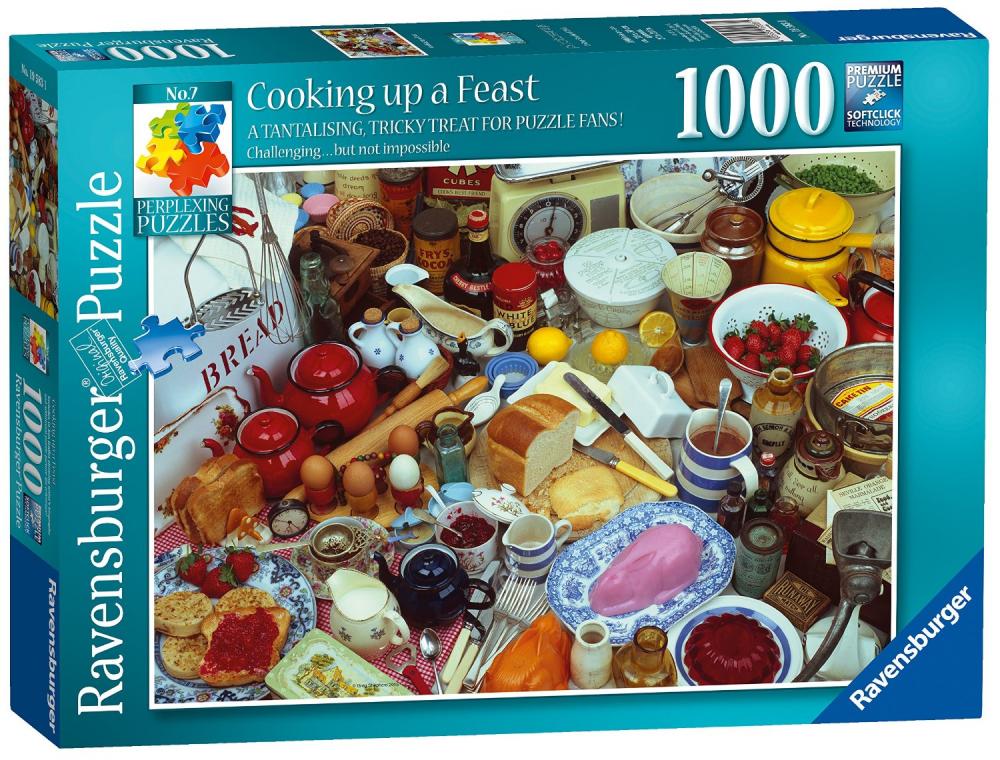 Puzzle 1000 piezas -Cooking Up a Feast- Ravensburger