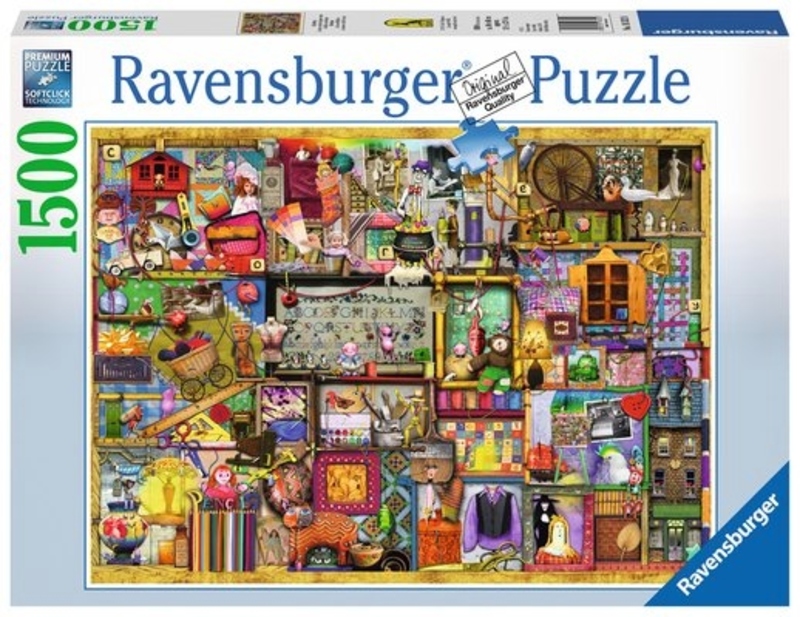 Puzzle 1500 piezas -Estantería del Bricolage- Ravensburger