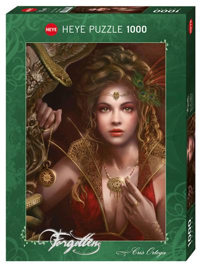 Puzzle 1000 piezas -Pájaro Rojo, Victoria Frances- Heye (copia)