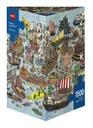 Puzzle 1500 piezas -Library, Oesterle- Heye