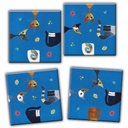 Juego Crazy 9 -Wachtmeister, Cats- Heye