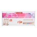 Set Acrílico Combi 12 Tubos 12 ml. + Accesorios Art Creation Talens
