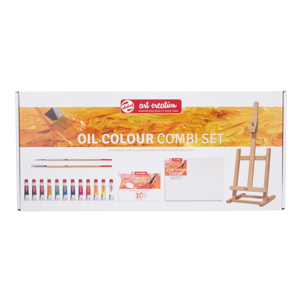 Set Oleo Combi 24 Tubos 12 ml. + Accesorios Art Creation Talens