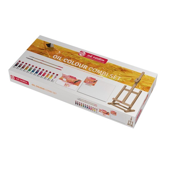 Set Oleo Combi 24 Tubos 12 ml. + Accesorios Art Creation Talens