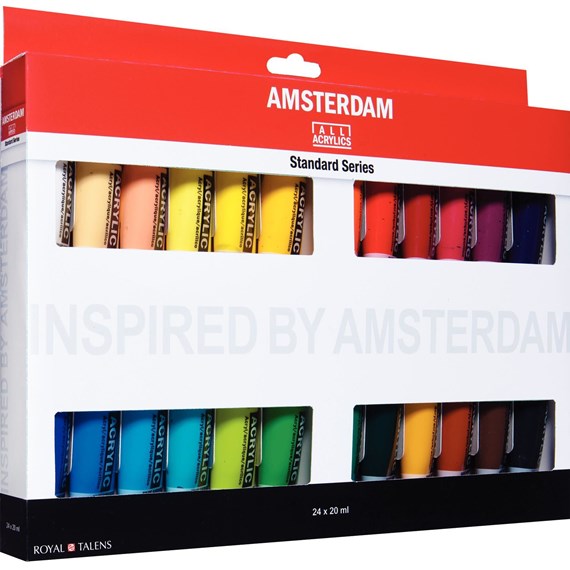 Talens Set 24 Tubos 20 ml. Acrílico Amsterdam