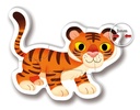 Puzzles Progresivos 3+6+9+12 piezas -Animales Salvajes- Clementoni