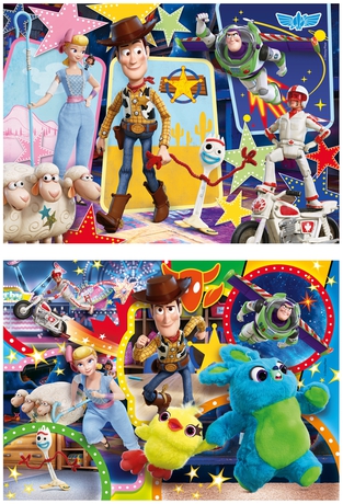 Puzzles 2 x 20 piezas -Toy Story 4- Clementoni