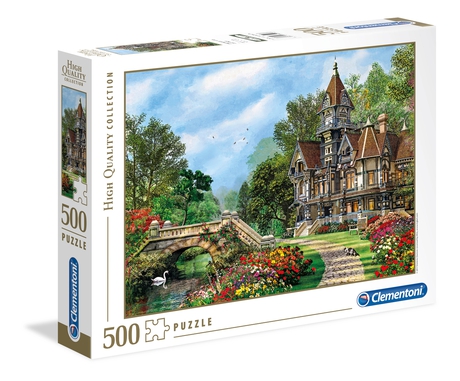 Puzzle 500 piezas -Fontana de Trevi- Clementoni (copia)