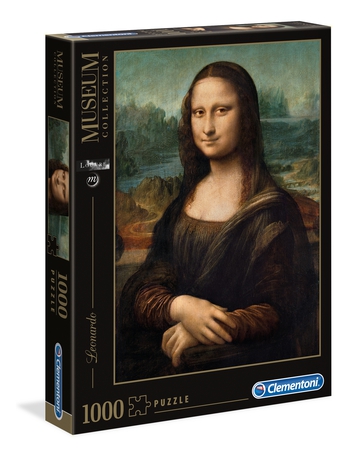 Puzzle 1000 piezas -Leonardo: Gioconda- Clementoni