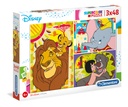 Puzzles 3 x 48 piezas -Disney Classic- Clementoni