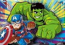 Puzzles 3 x 48 piezas -Superhero- Clementoni