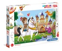 Puzzle 102 piezas -Dragones y Caballeros- Clementoni