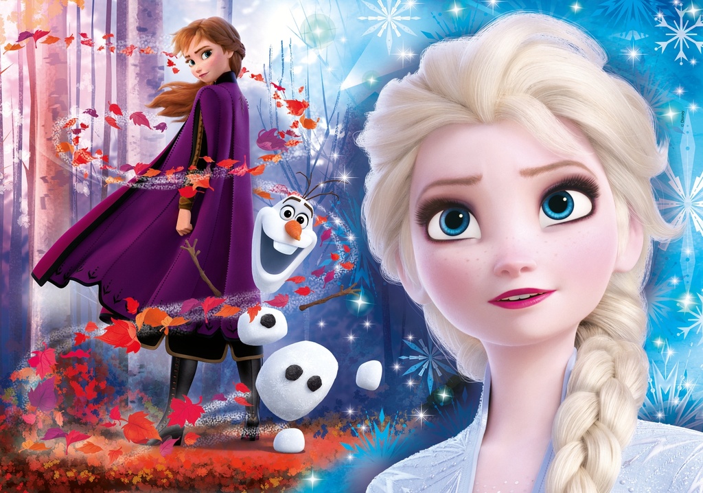 Puzzle 104 piezas con Joyas -Frozen 2- Clementoni