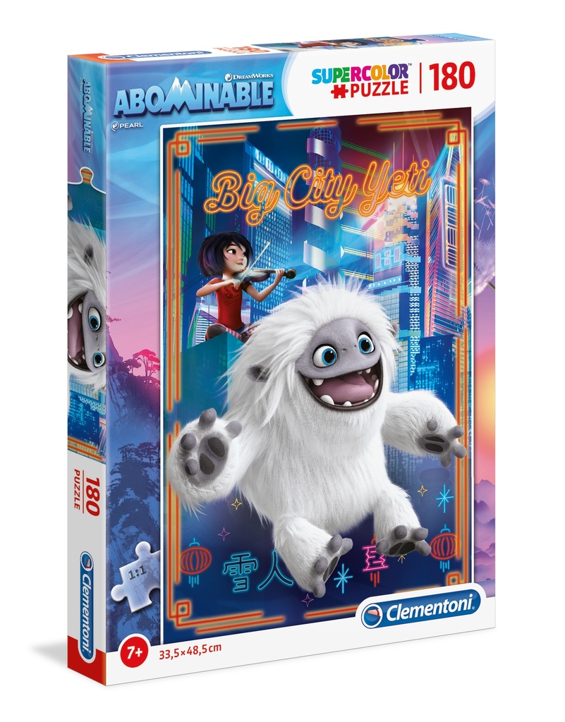 Puzzle 180 piezas -Abobinable- Clementoni