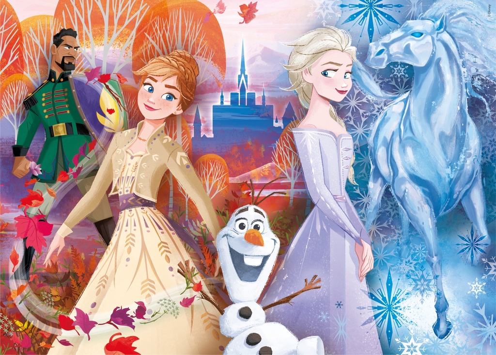 Set Puzzles 2 x 30 piezas + Memo + Dominó 60 piezas -Frozen 2- Clementoni