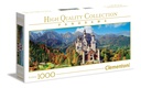 Puzzle 1000 piezas -Panorama: Neuschwanstein- Clementoni